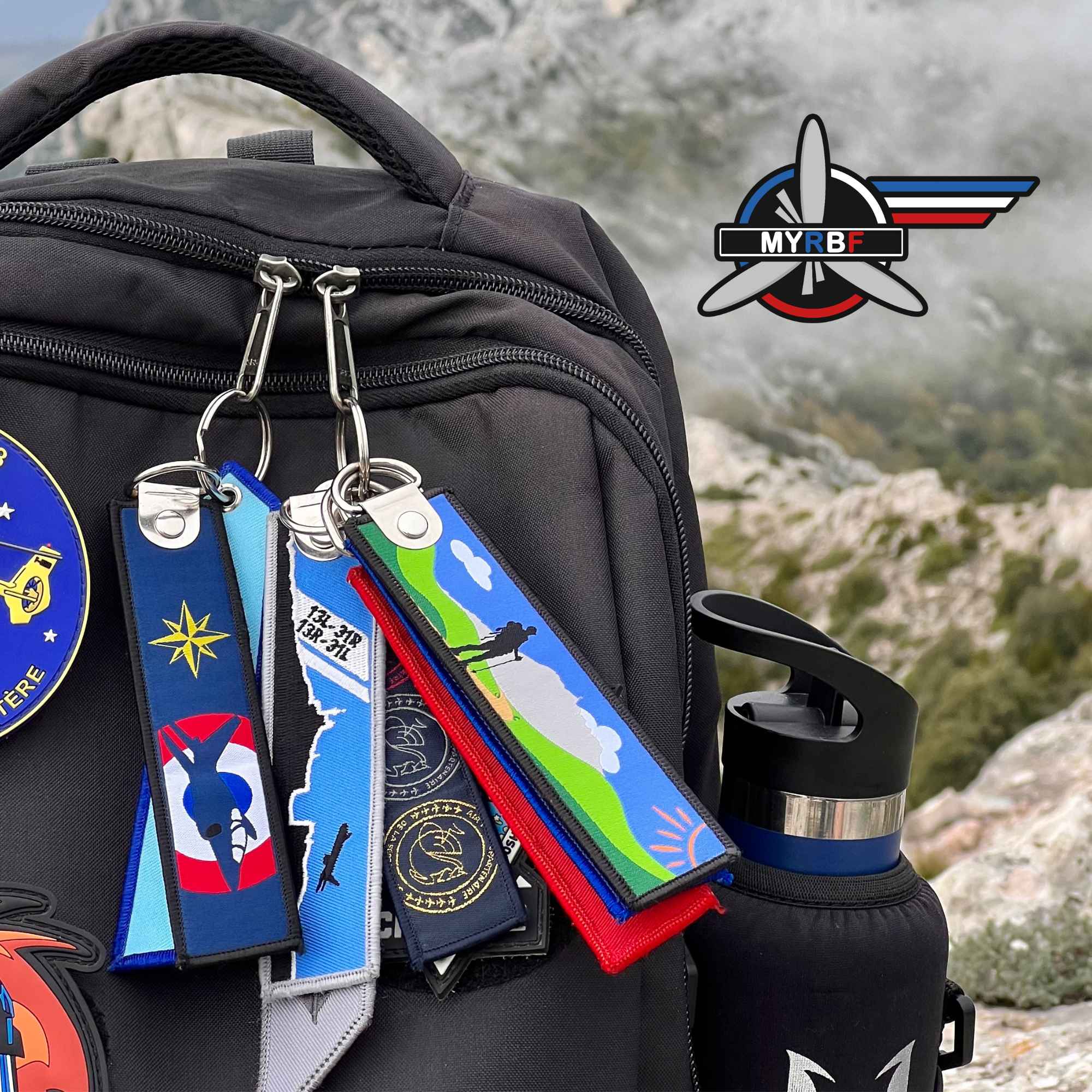 Sac à dos Porte clés Flamme