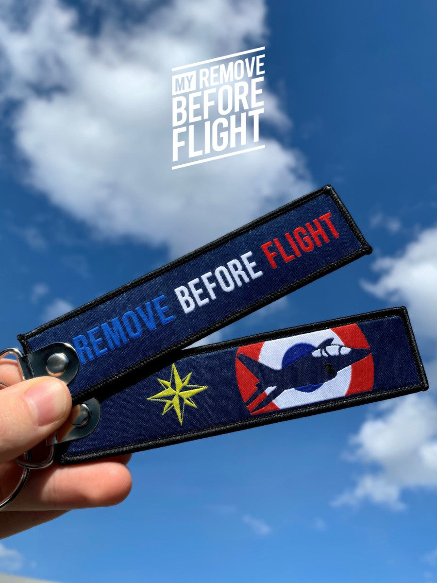 Porte-clé Flamme French Air Force