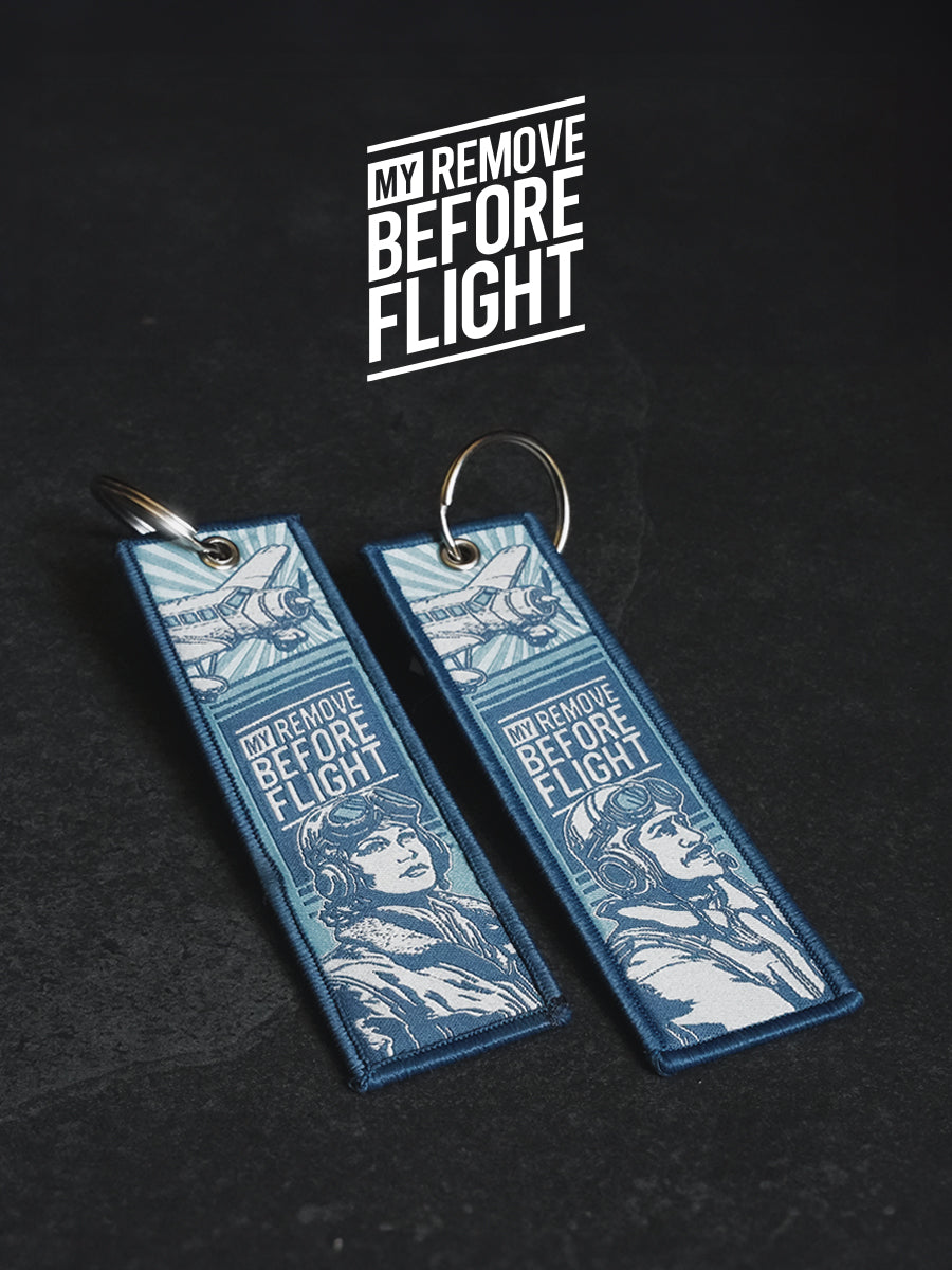 Porte-clé Flamme Pionniers