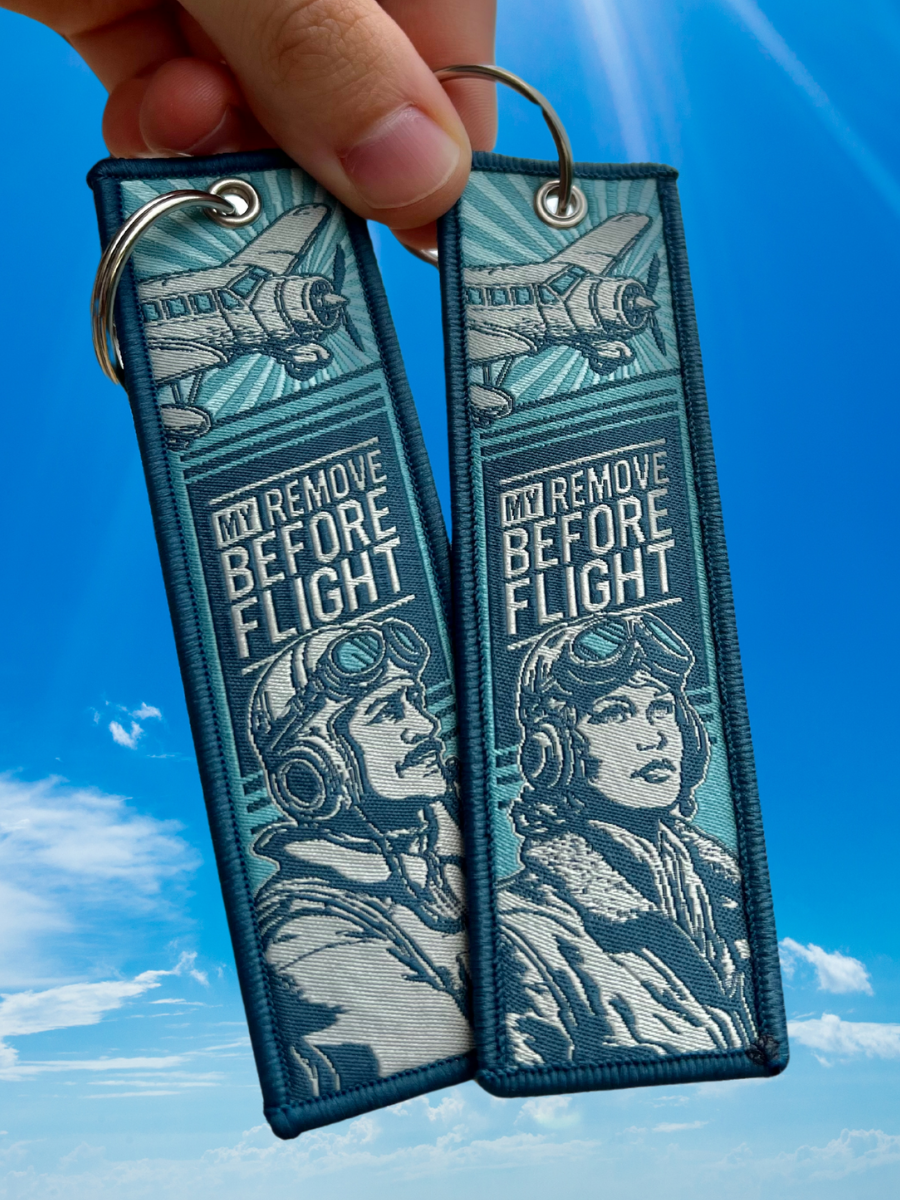 Porte-clé Flamme Pionniers