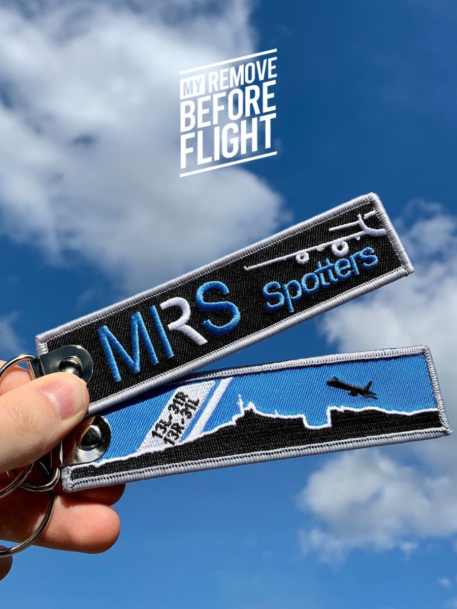 Porte-clé Flamme MRS Spotters
