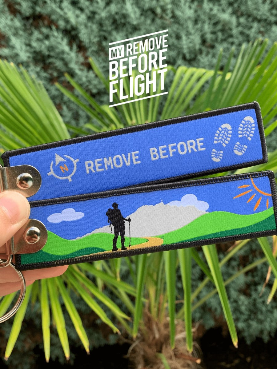 Porte-clé Flamme Provence Rando