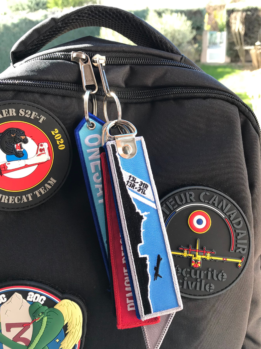 Porte-clé Flamme MRS Spotters