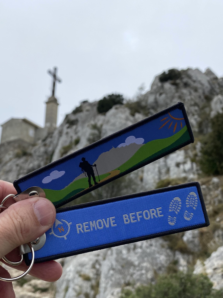 Porte-clé Flamme Provence Rando